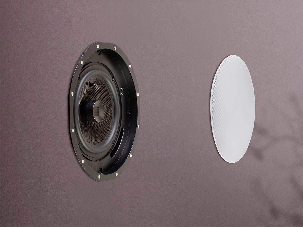 Monoprice 124435 Amber 6.5in Carbon Fiber Ceiling Speakers
