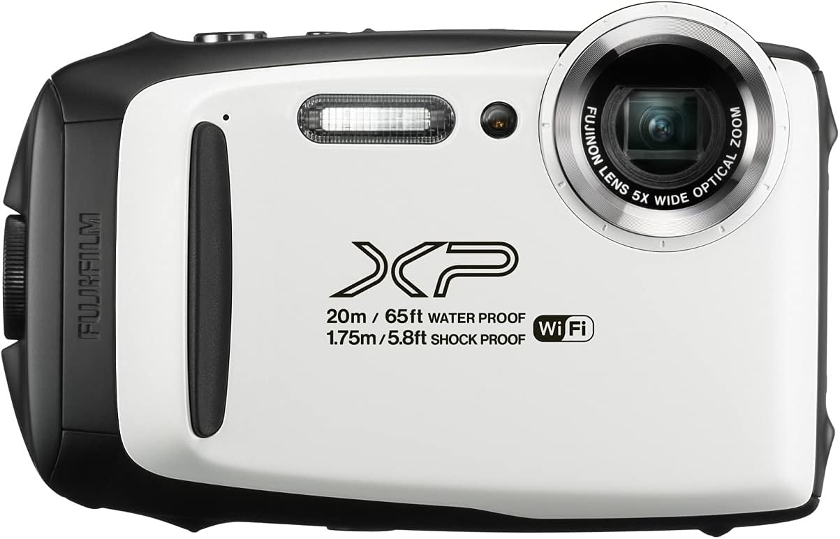 Fujifilm FinePix XP130 White Waterproof Digital Camera