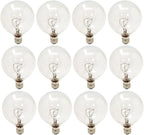 GE 43160-278127 Decorative Globe Bulbs - 40W, 12-Pack