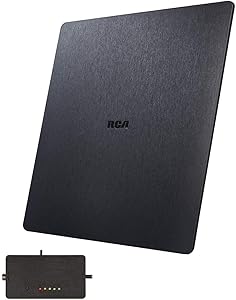 RCA ANT1ME Amplified Indoor HDTV Antenna - 55 Mile Range