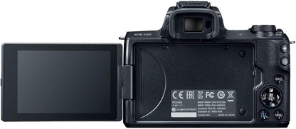 Canon 2680C011 EOS M50 Mirrorless Camera Kit 15-45mm
