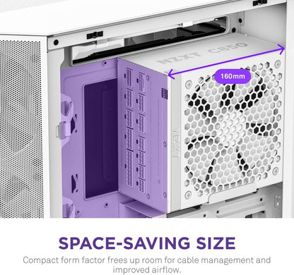 NZXT C850 Gold ATX 3.1 Low-Noise Power Supply White