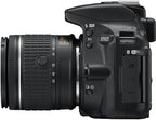 Nikon NIK1576GRMP2 D5600 DSLR Camera 18-55mm Lens Bundle