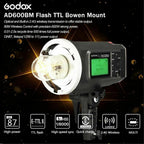 Godox AD600BM Bowens Mount Strobe Flash Kit