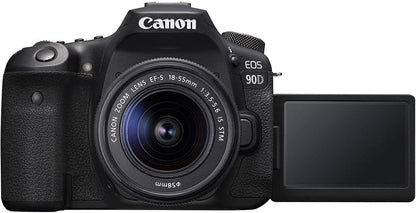 Canon 3616C009 EOS 90D DSLR Camera Bundle (Renewed)