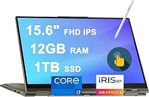 Lenovo Yoga 7i 2-in-1 15.6" Touchscreen Laptop i7