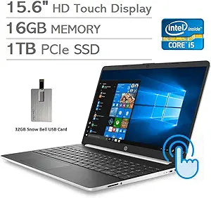 HP 15-dy1753ms 15.6" Touchscreen i5 1035G1 16GB 1TB SSD Laptop