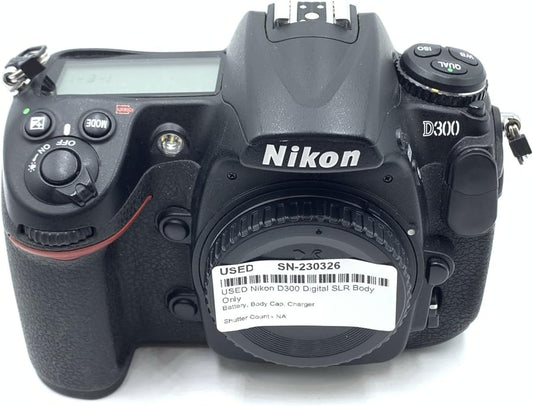 Nikon 25432 D300 12.3MP DX Digital SLR