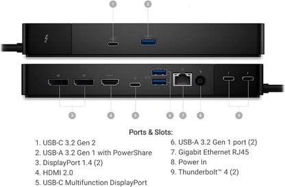 Dell DELL-WD22TB4 Thunderbolt 4 Docking Station