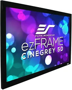 Elite Screens R135DHD5 135" ezFrame CineGrey 5D Projector Screen