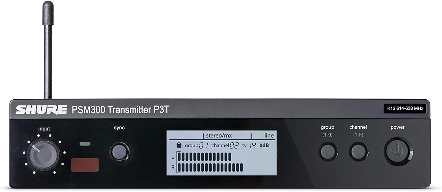 Shure P3TRA215TWP-G20 - PSM300 Wireless In-Ear Monitor System