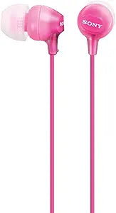 Sony MDREX15LP/P In-Ear Headphones - Pink