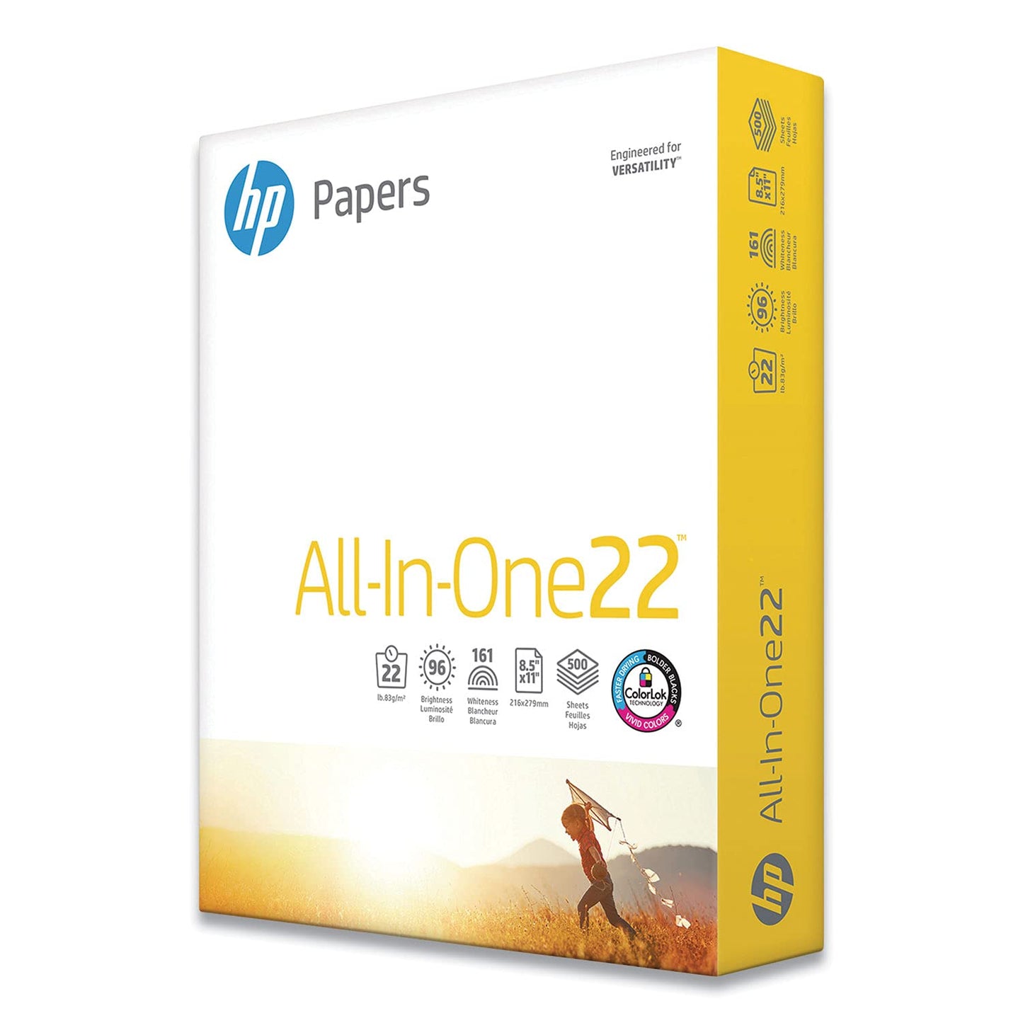 HP HEW207000 All-in-One Printing Paper - Letter, 500 Sheets