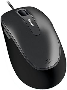 Microsoft 4EH-00002 Comfort Mouse 4500 Business - Silver/Black — main product image