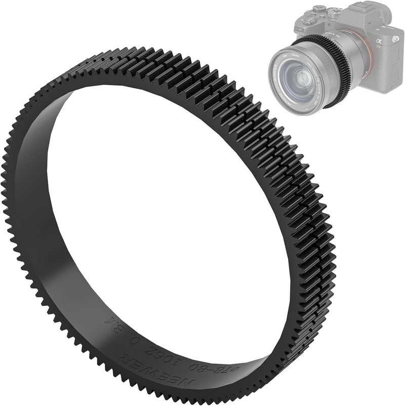 Neewer PG008 Lens Follow Focus Gear Ring 78-80mm — main product image