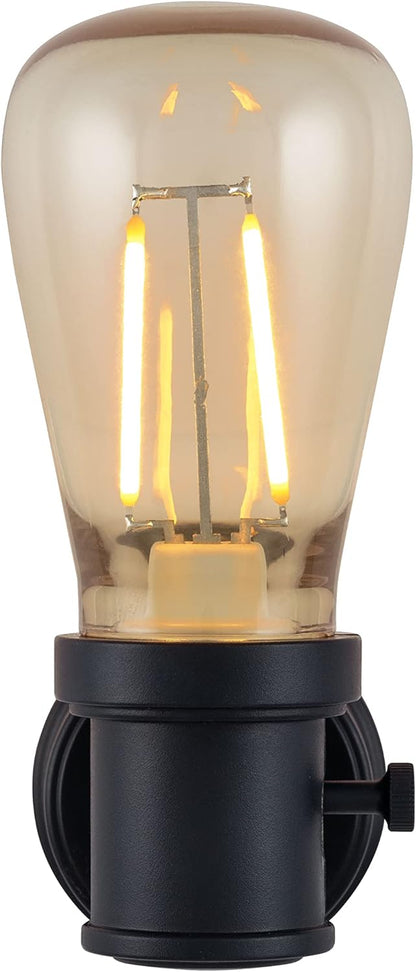 GE 38628 Vintage Edison LED Dusk-to-Dawn Night Light