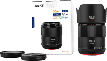 Meike 55mm F1.4 STM APS-C E-Mount Lens