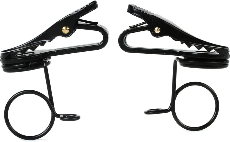 Shure RK183T1 Microphone Tie Clips Black (2-Pack) — main product image