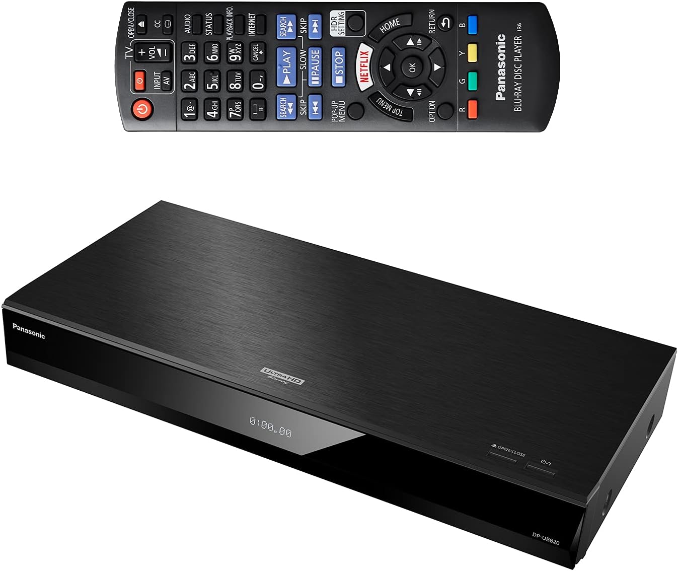 Panasonic DP-UB820-K 4K Blu Ray Player Dolby Vision