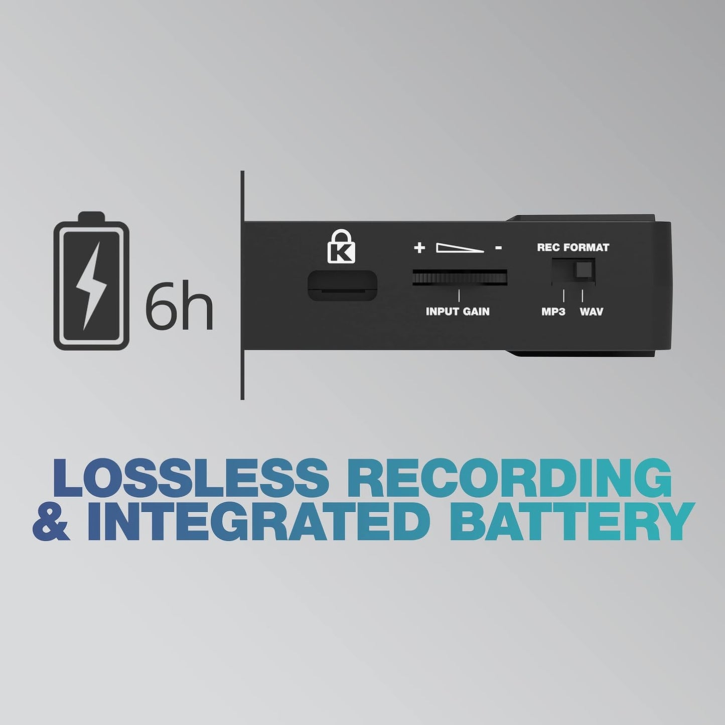 Reloop AMS-TAPE-2 Portable USB Mixtape Recorder