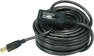 Monoprice 106149 32-Feet USB 2.0 Active Extension Cable