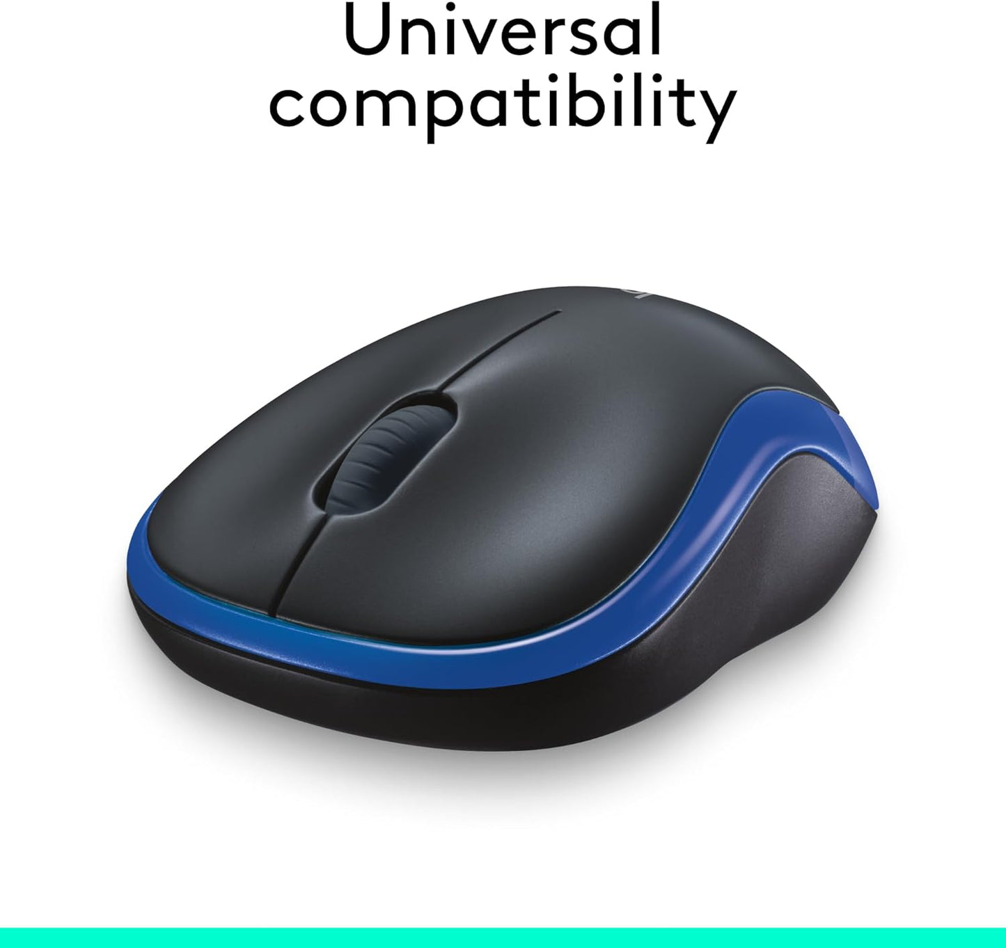 Logitech 910-003636 M185 Wireless Mouse - Blue