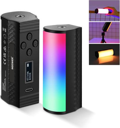 Neewer TL96RGB Handheld RGB LED Video Light Wand Magnetic