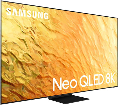 Samsung E44SAMQN65QN800B 65" 8K QLED Smart TV Bundle