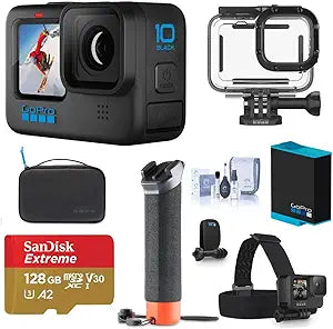 GoPro HERO10 Black Action Camera Bundle