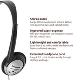 Panasonic RP-HT21 Lightweight On-Ear Headphones XBS