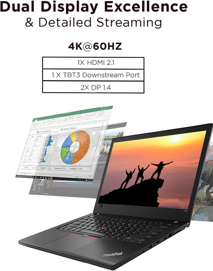 Lenovo ThinkPad Thunderbolt 4 Dock 100W 40B00135UK