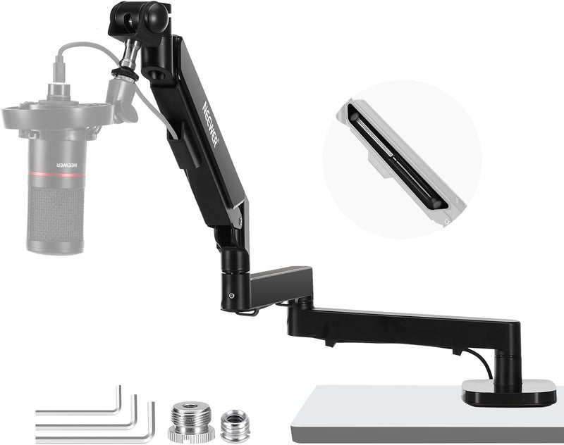Neewer 21000051 Low Profile Microphone Boom Arm Stand — main product image