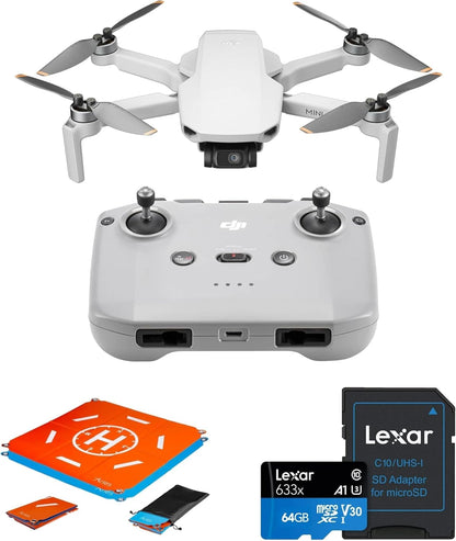 DJI Mini 4K Drone Bundle with SD Card and Pad