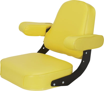 K&M SD Seat Assembly Yellow John Deere Replacement