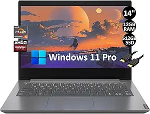 Lenovo V14 Ryzen 5 Business Laptop, 12GB, 512GB SSD