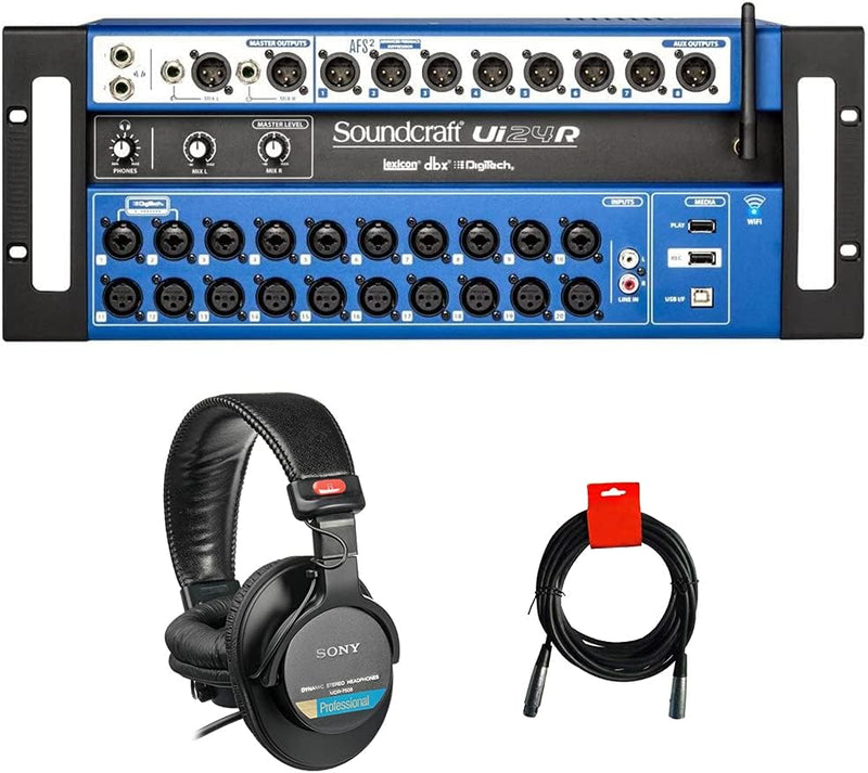 Soundcraft Ui24R 24-Channel Digital Mixer Bundle — main product image