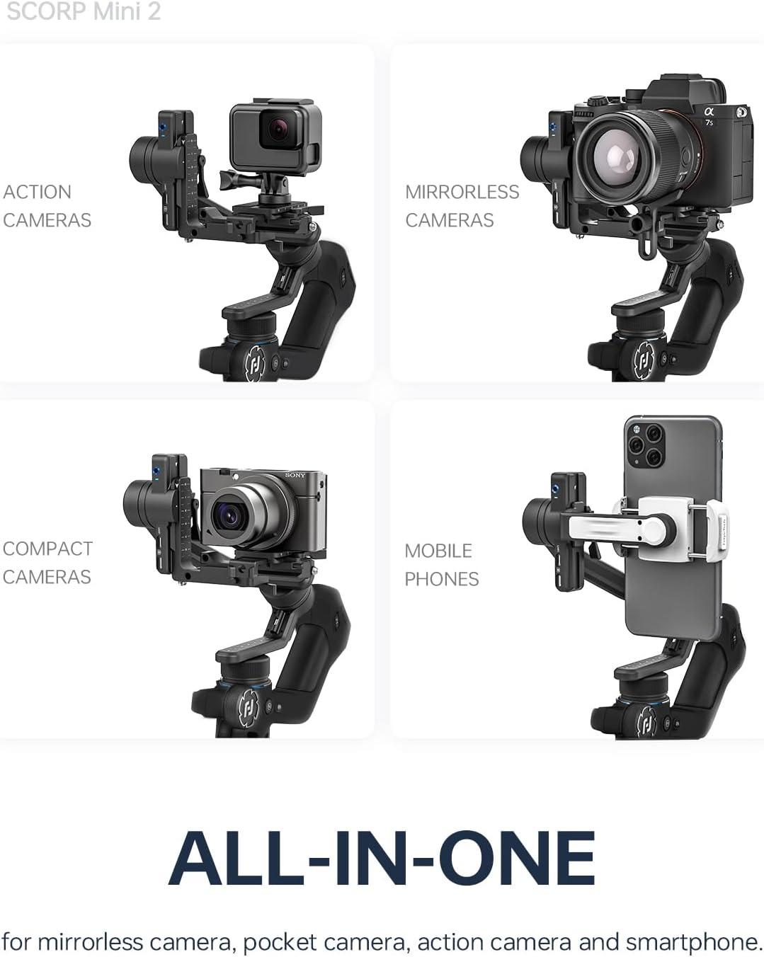 FeiyuTech SCORP Mini 2 AI Gimbal Stabilizer