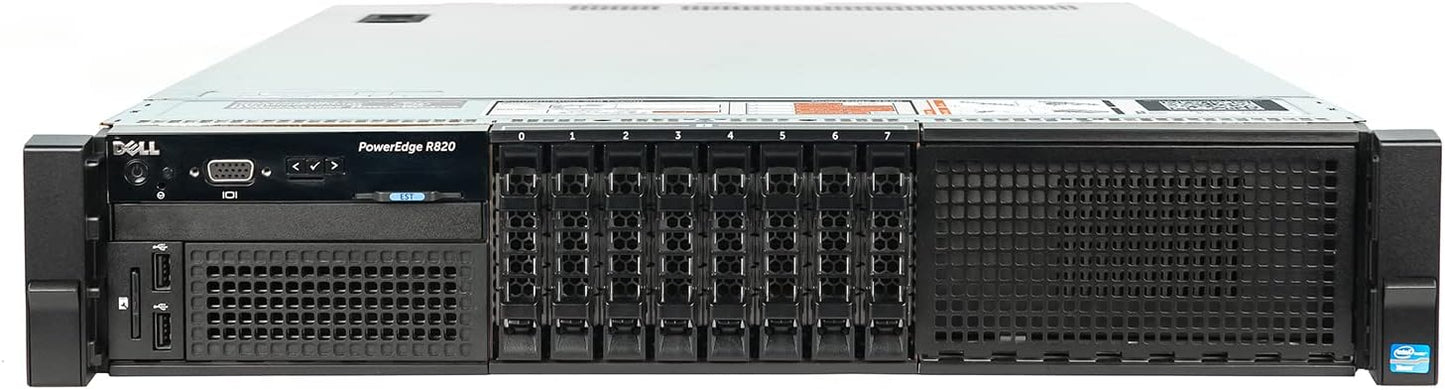 Dell TM-SAP-820-032 PowerEdge R820 Server, 4x E5-4650L, 192GB RAM