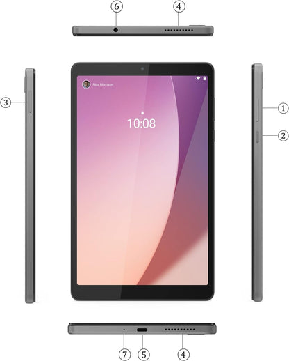 Lenovo ZABU0108US Tab M8 (4th Gen) 8" Android Tablet Gray