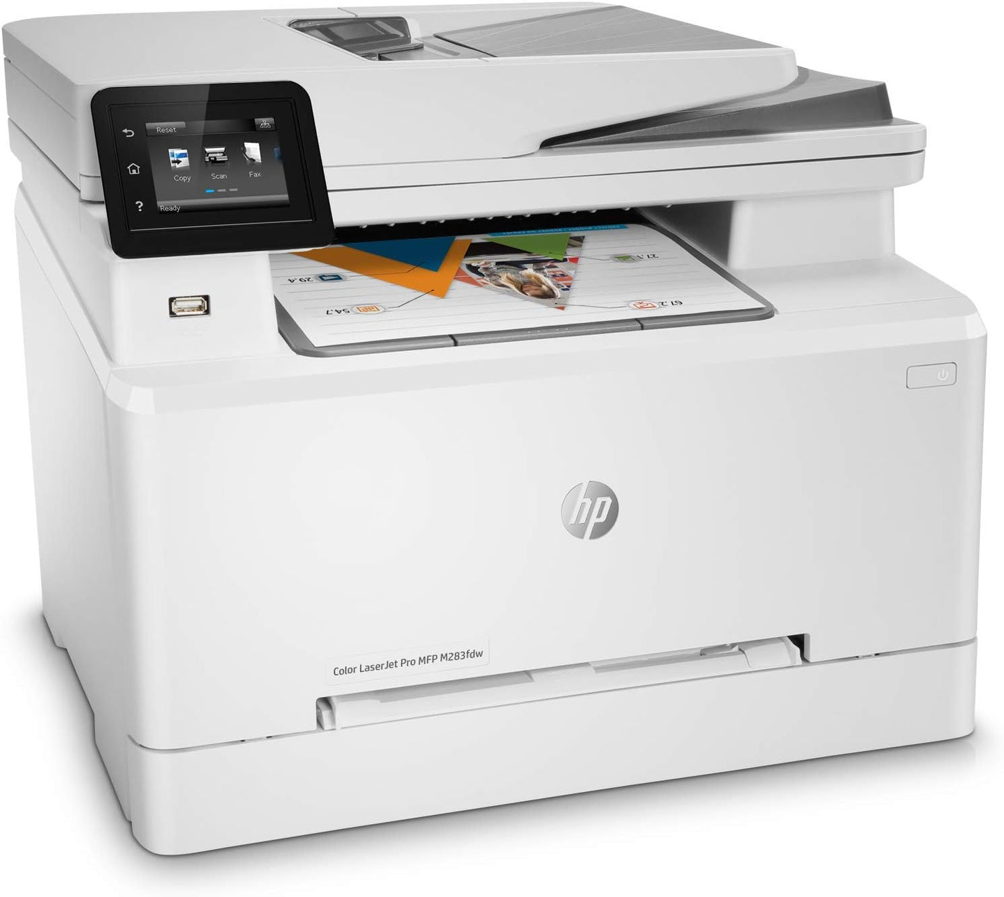 HP 7KW75A LaserJet Pro M283FDW Color Multifunction Printer