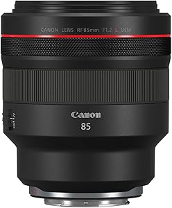 Canon 3447C002 RF 85mm F1.2 L USM Portrait Lens — main product image