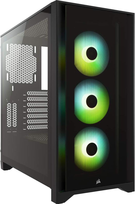 Corsair CC-9011204-WW iCUE 4000X RGB Tempered Glass Case