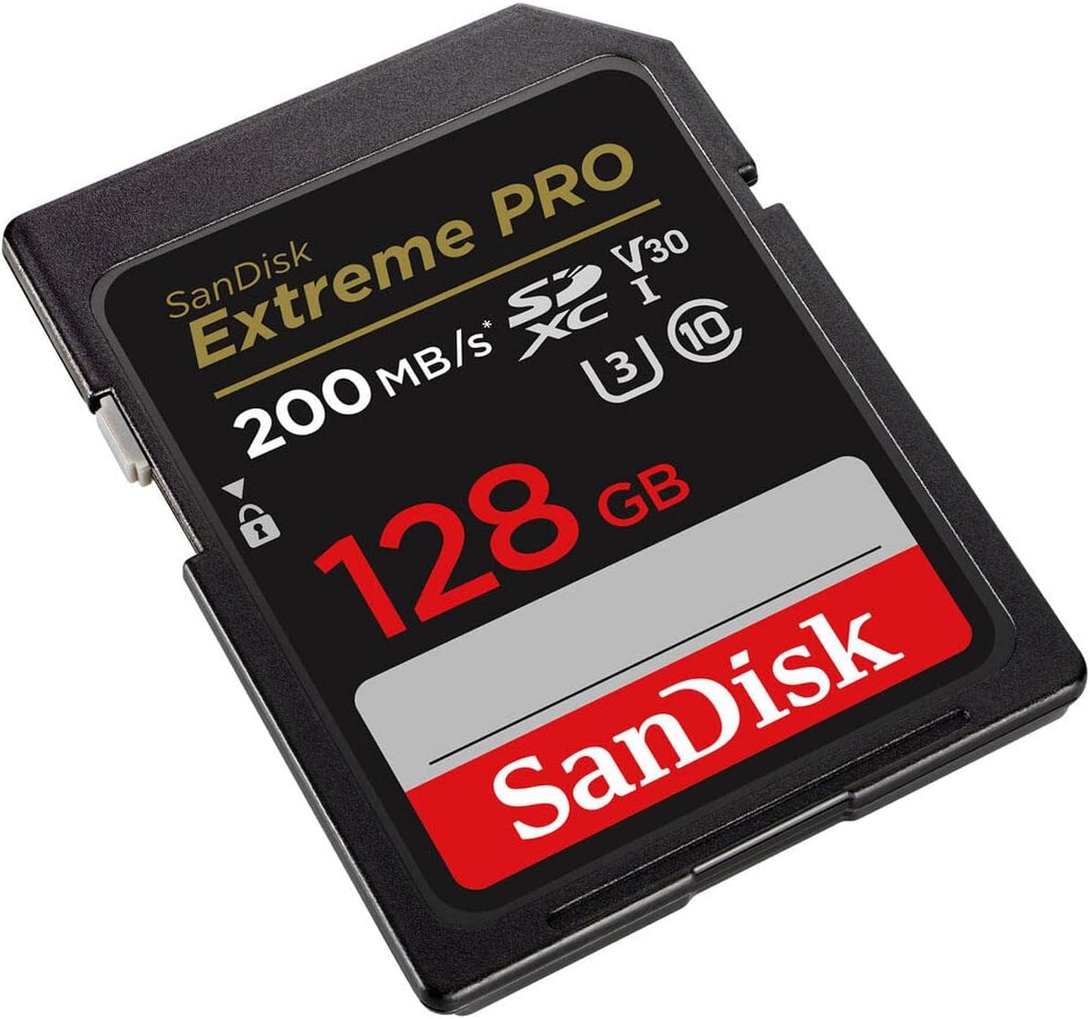SanDisk Extreme PRO 128GB UHS-I SDXC Memory Card - V30