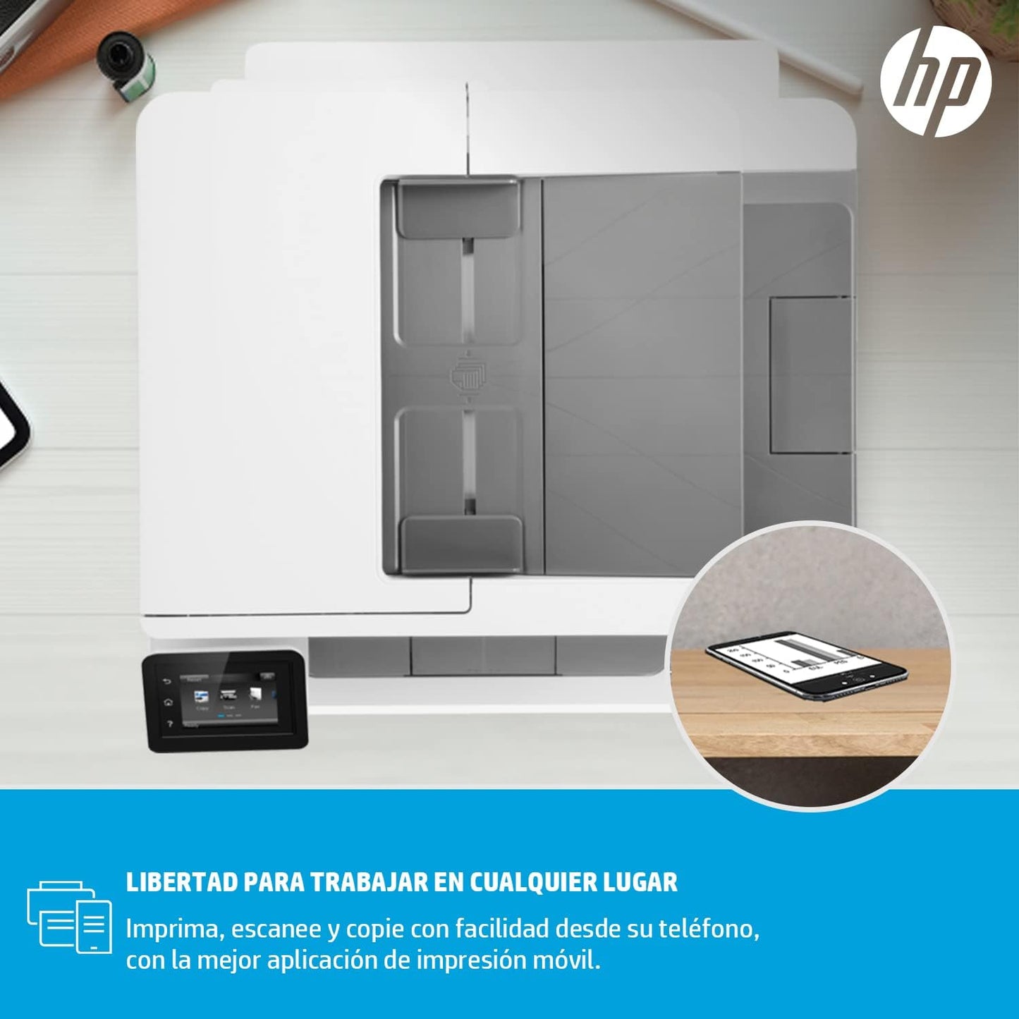 HP 7KW75A LaserJet Pro M283FDW Color Multifunction Printer