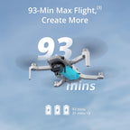 DJI 6941565980311 Mini 4K Fly More Combo Drone