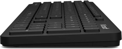 Microsoft QHG-00001 Bluetooth Desktop Matte Black Keyboard Mouse Combo