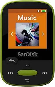 SanDisk Clip Sport 8GB MP3 Player Lime Renewed — main product image