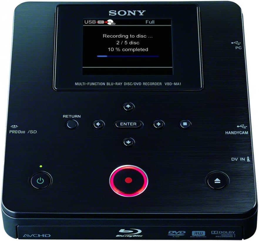 Sony VBD-MA1 DVDirect Blu-ray Disc/DVD Recorder