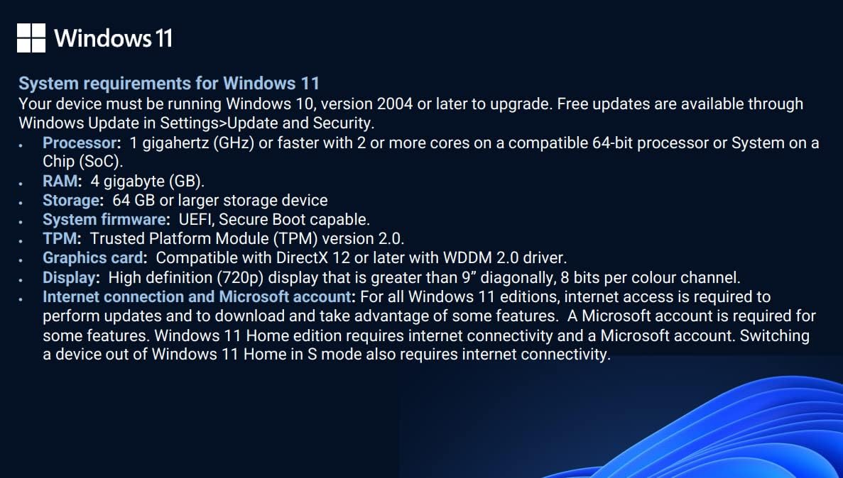 Microsoft KW9-00633 Windows 11 Home System Builder DVD