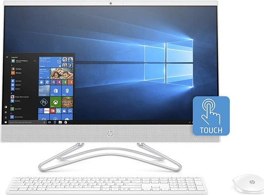 HP 24-f0040 24" All-in-One Desktop AMD A9 (Renewed)